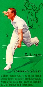 Forehand Volley, c1935 by Unbekannt