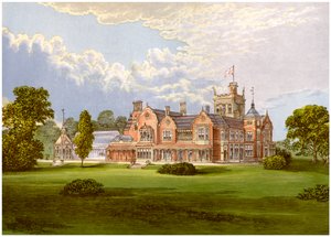 Caen Wood Towers, Middlesex, home of the Reckitt family, c1880 by Unbekannt