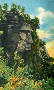 Caesars Head, Altitude 3,227 Feet, Highest Point in South Carolina, 1942