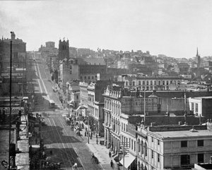 California Street, San Francisco, California, USA, c1900 by Unbekannt