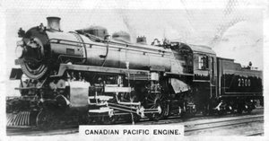 Canadian Pacific Passenger Engine, Canada by Unbekannt