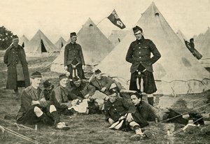 Canadian soldiers, First World War by Unbekannt