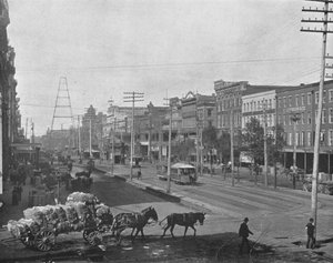 Canal Street, New Orleans, Louisiana, USA by Unbekannt
