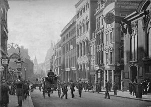 Cannon Street, Looking West, City of London, c1910 1911 by Unbekannt