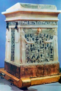 Canopic Chest from the Tomb of Tutankhamun, 14th Century BC