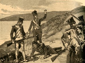 Capture of French Marshal Joachim Murat, Calabria, Italy