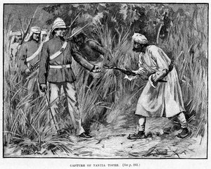 Capture of Tantia Topee, c19th century