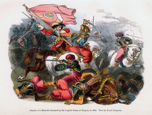 Capture of a Moorish Standard by the English Horse at Tangier
