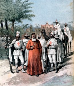 Cardinal Lavigerie, Founder of the Anti-Slavery Society, 1891 by Unbekannt