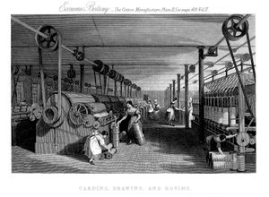 Carding, Drawing and Roving Cotton