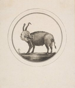 Caricature Showing Louis XVI as a Ram by Unbekannt