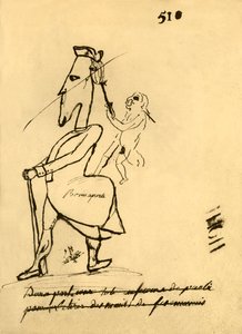 Caricature of Napoleon