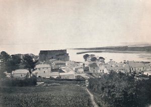 Carlingford - Showing the Ruins of Carlingford Castle by Unbekannt