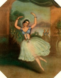 Carlotta Grisi in La Peri