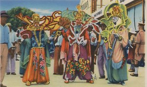 Carnival, Trinidad, B.W.I. by Unbekannt