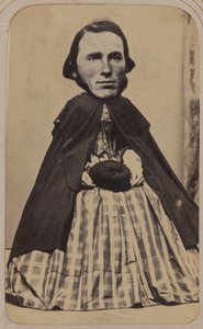 Carte-de-visite Album of Collaged Portraits