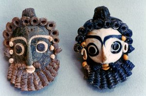 Carthaginian masks, Tunisia