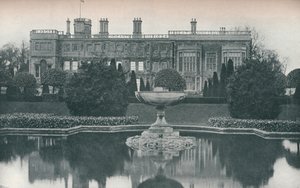 Castle Ashby, Northants: South Side, With Fountain