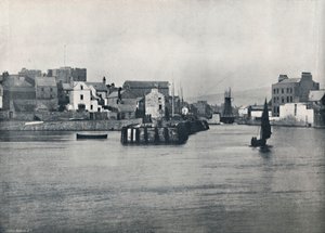 Castletown - From the Pier, Showing the Castle of Rushen by Unbekannt