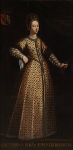Caterina di Baviera, wife of Beroldo di Sassonia by Unbekannt