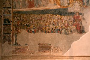 Cathedral (Catedral de Santa María). The Cloister. The Chapel (San Blas). Wall Paintings. by Unbekannt