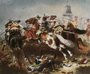 Cavalry Engagement at Rossbach, 5 November 1757, 1936 by Unbekannt