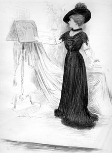 Cecile Sorel, French actress by Unbekannt