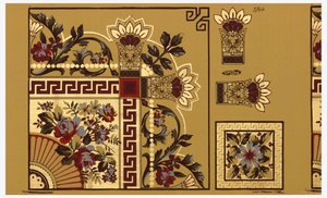 Ceiling Border, 1875–1906 by Unbekannt
