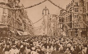 Celebrations for the Silver Jubilee of King George V, London, 1935