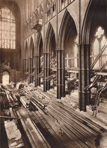 Changing the Interior of the Abbey, 1937 by Unbekannt