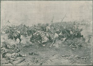 Charge of the Twelfth Hussars at the Battle of Marengo, 1800, 1896 by Unbekannt