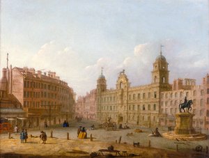 Charing Cross and Northumberland House by Unbekannt