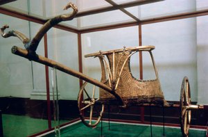 Chariot from the Tomb of Tutankhamun by Unbekannt