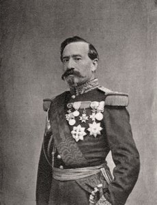 Charles Denis Bourbaki, French soldier and general, 1868 by Unbekannt