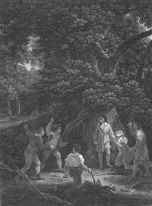 Charles II in the Forest of Boscobel, 1651