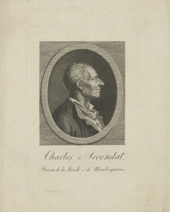 Charles de Secondat, Baron de Montesquieu by Unbekannt