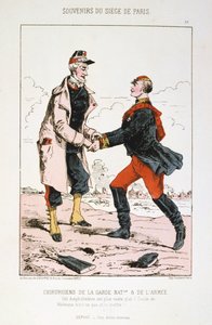 Surgeons of the National Guard and the Army, Siege of Paris, Franco-Prussian War
