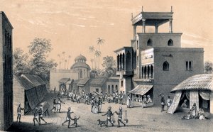 Chittapore Road, Calcutta by Unbekannt
