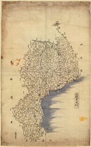 Choson Map by Unbekannt