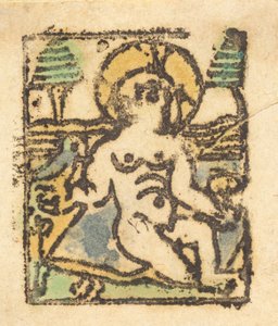 Christ Child with Bird by Unbekannt