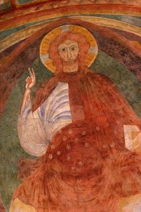 Christ in Glory, Nevers Cathedral, Nevers, France