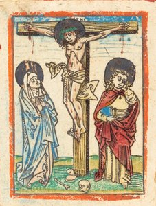 Christ on the Cross, 1480-1490 by Unbekannt