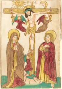 Christ on the Cross with Angels
