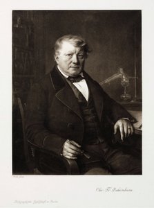 Christian Friedrich Schonbein, German chemist, c 1860 by Unbekannt