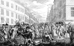 Christmas Gambols, Boxing Day, 1747