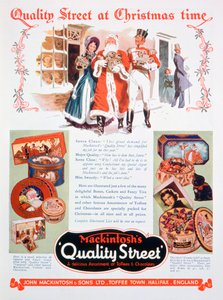 Christmas advert for Mackintoshs Quality Street