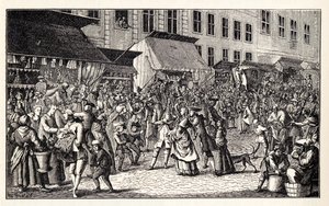 Christmas Market in Berlin, 1776