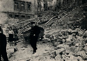 Churchill Visits Battered Malta