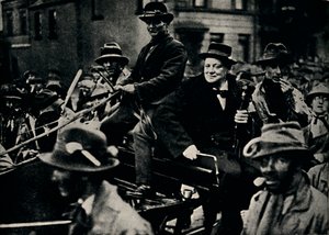 Churchill in Belfast Again by Unbekannt