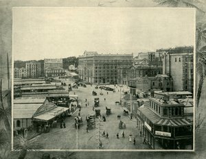 Circular Quay, Sydney, 1901